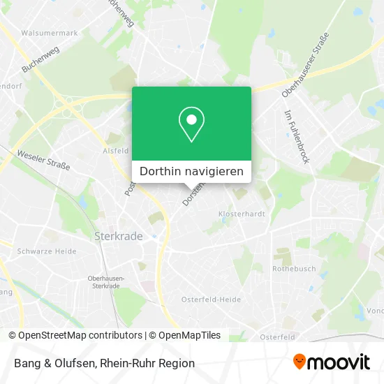 Bang & Olufsen Karte