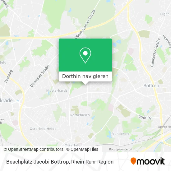 Beachplatz Jacobi Bottrop Karte