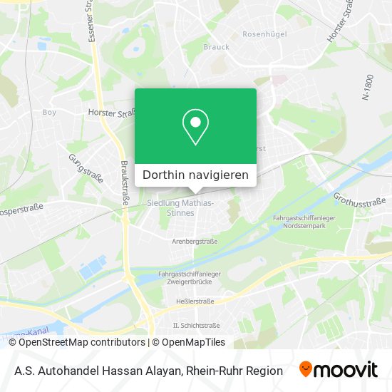 A.S. Autohandel Hassan Alayan Karte