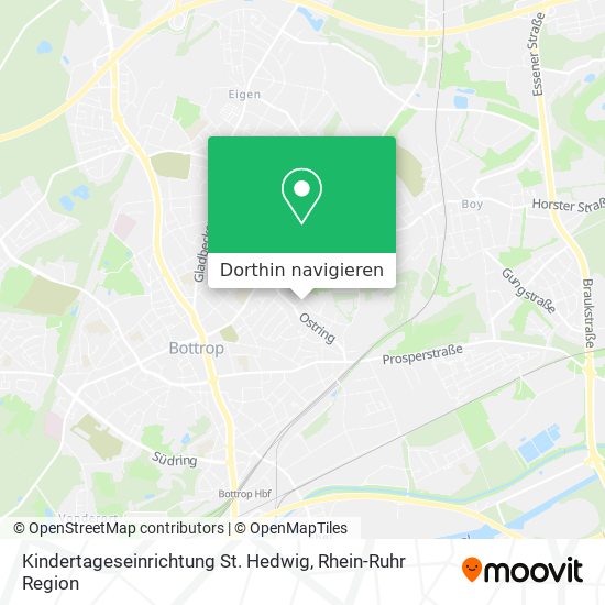 Kindertageseinrichtung St. Hedwig Karte