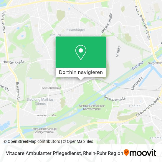 Vitacare Ambulanter Pflegedienst Karte