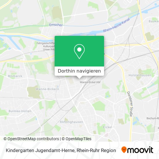 Kindergarten Jugendamt-Herne Karte