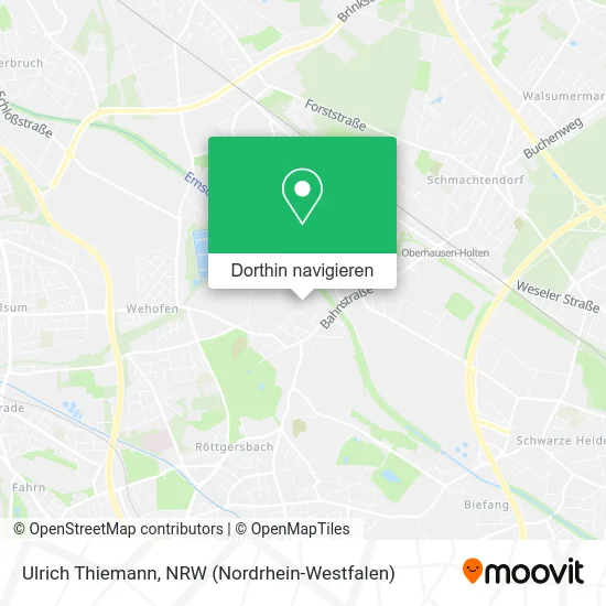 Ulrich Thiemann Karte