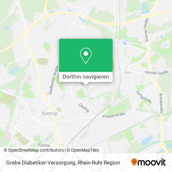 Grebe Diabetiker-Versorgung Karte