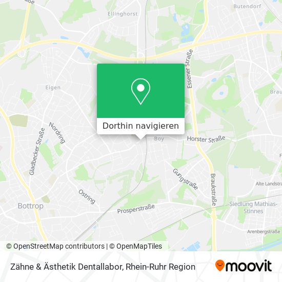 Zähne & Ästhetik Dentallabor Karte