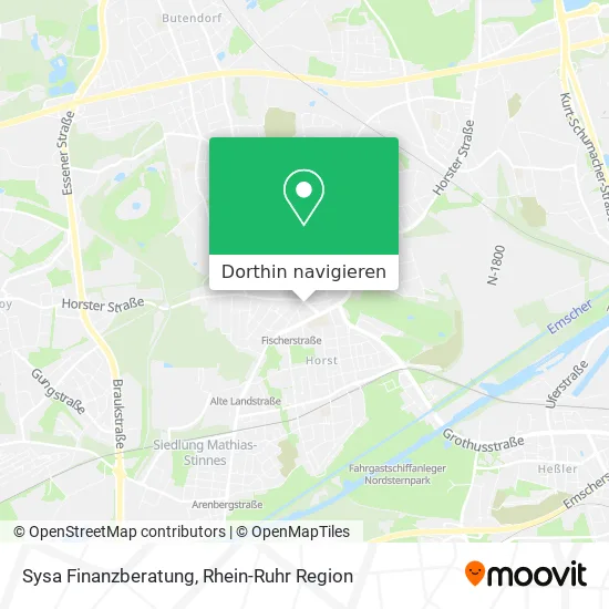 Sysa Finanzberatung Karte