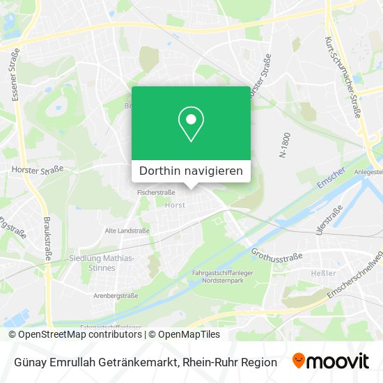 Günay Emrullah Getränkemarkt Karte