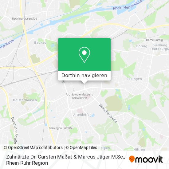 Zahnärzte Dr. Carsten Maßat & Marcus Jäger M.Sc. Karte