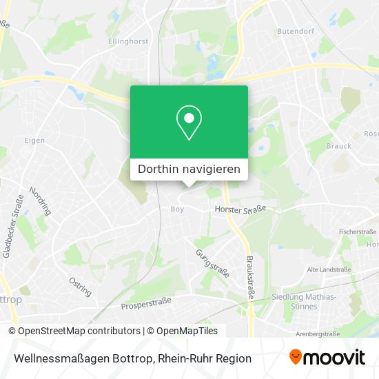 Wellnessmaßagen Bottrop Karte