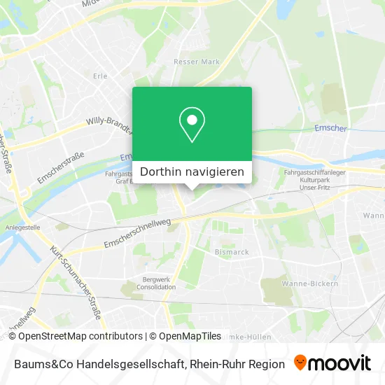 Baums&Co Handelsgesellschaft Karte