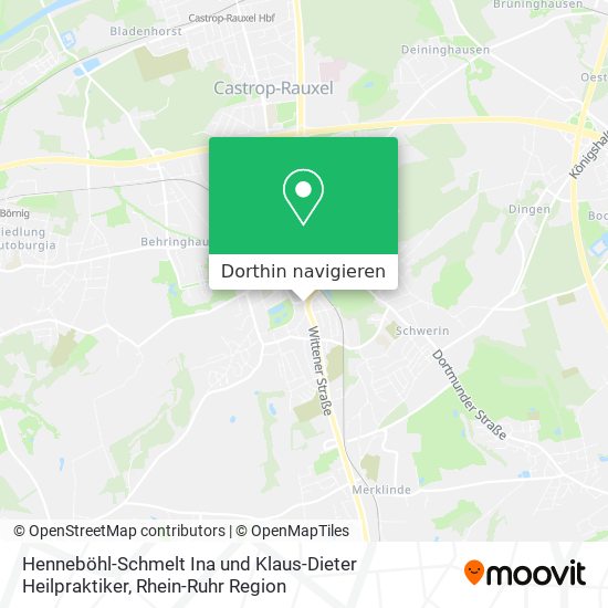 Henneböhl-Schmelt Ina und Klaus-Dieter Heilpraktiker Karte