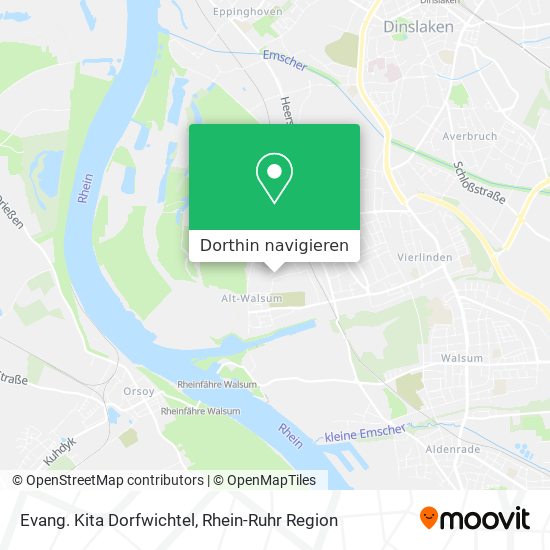 Evang. Kita Dorfwichtel Karte