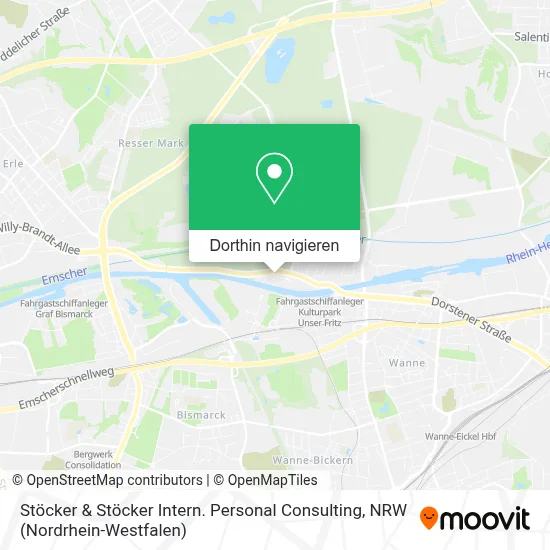 Stöcker & Stöcker Intern. Personal Consulting Karte