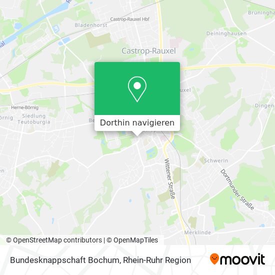 Bundesknappschaft Bochum Karte