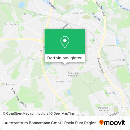 Autozentrum Bonnemann GmbH Karte