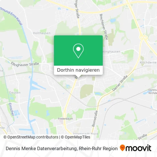 Dennis Menke Datenverarbeitung Karte