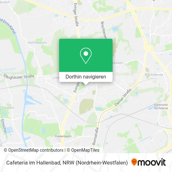 Cafeteria im Hallenbad Karte