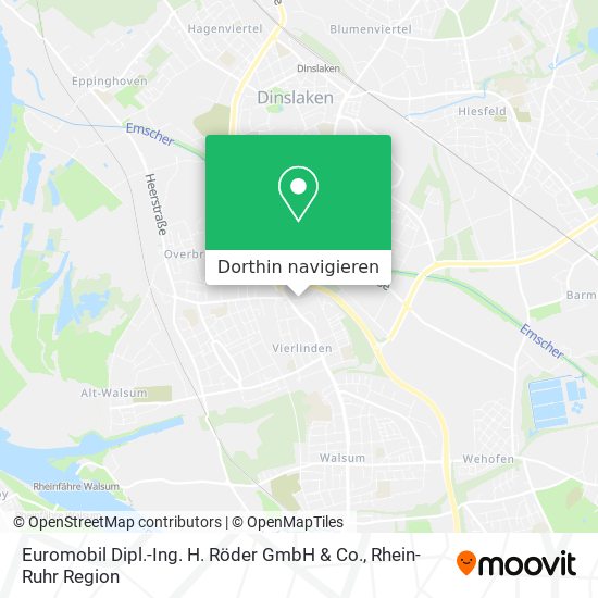 Euromobil Dipl.-Ing. H. Röder GmbH & Co. Karte