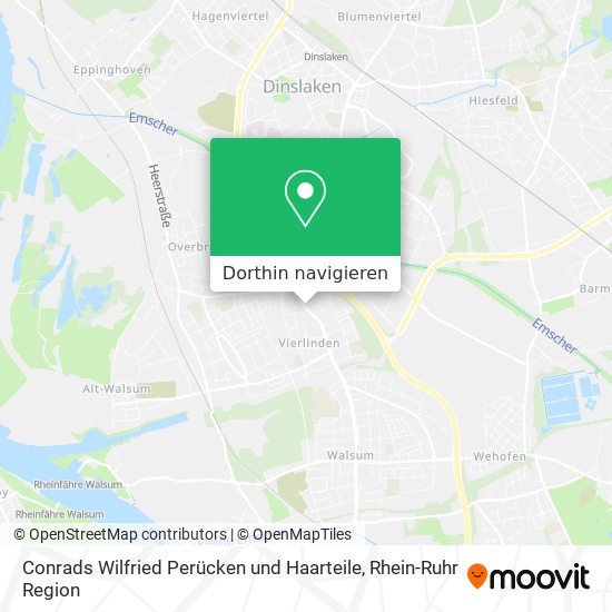 Conrads Wilfried Perücken und Haarteile Karte
