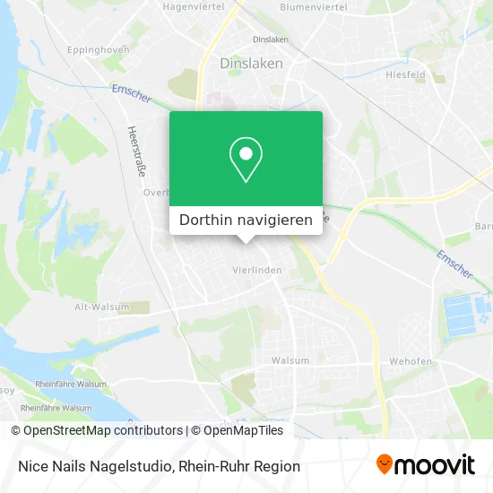 Nice Nails Nagelstudio Karte