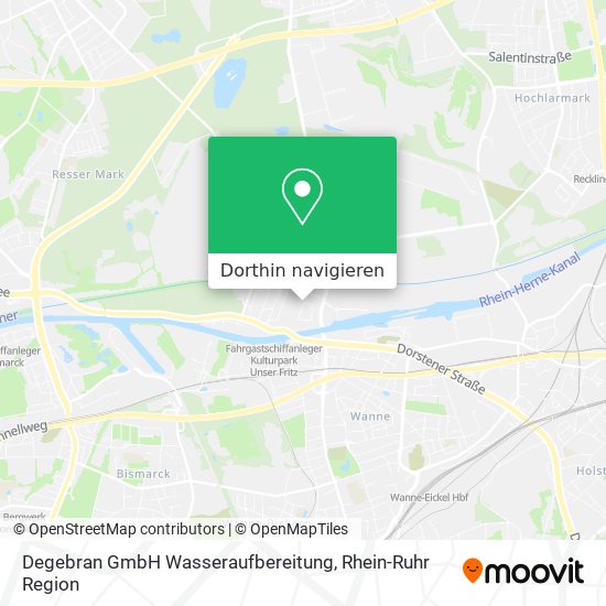 Degebran GmbH Wasseraufbereitung Karte
