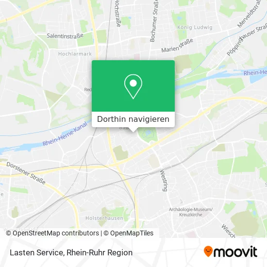 Lasten Service Karte