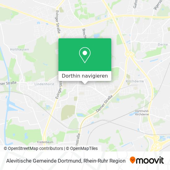 Alevitische Gemeinde Dortmund Karte