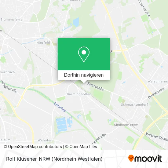 Rolf Klüsener Karte