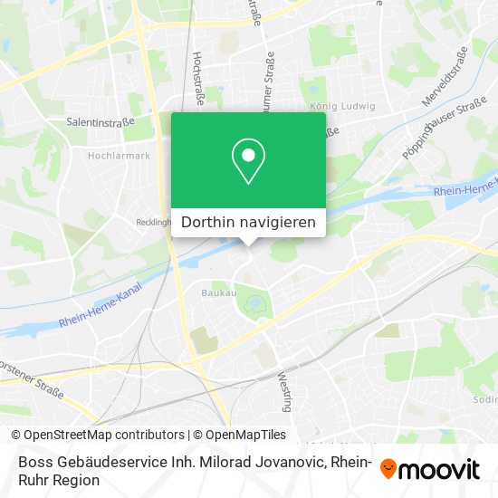 Boss Gebäudeservice Inh. Milorad Jovanovic Karte