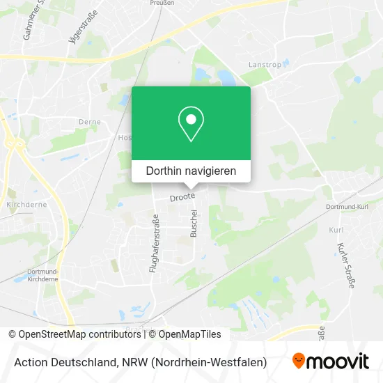 Action Deutschland Karte