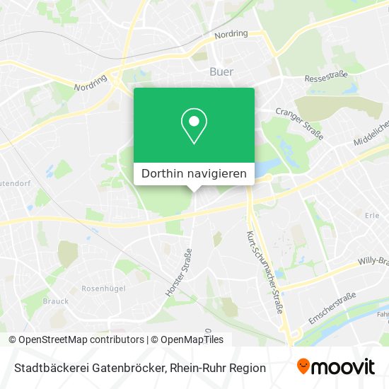 Stadtbäckerei Gatenbröcker Karte