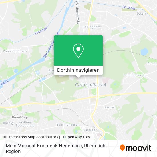 Mein Moment Kosmetik Hegemann Karte