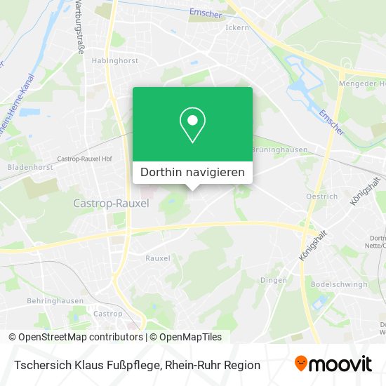 Tschersich Klaus Fußpflege Karte