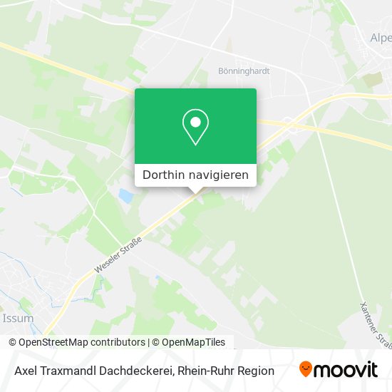 Axel Traxmandl Dachdeckerei Karte
