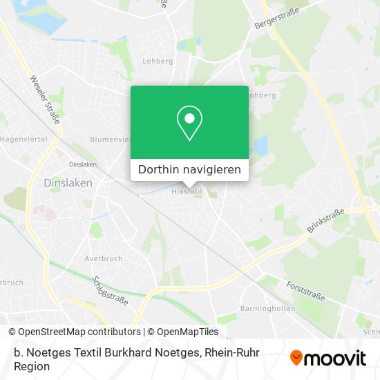 b. Noetges Textil Burkhard Noetges Karte