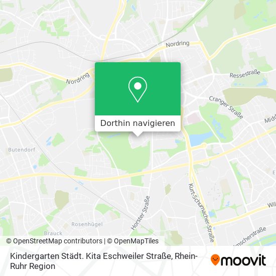 Kindergarten Städt. Kita Eschweiler Straße Karte