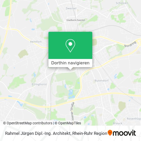 Rahmel Jürgen Dipl.-Ing. Architekt Karte