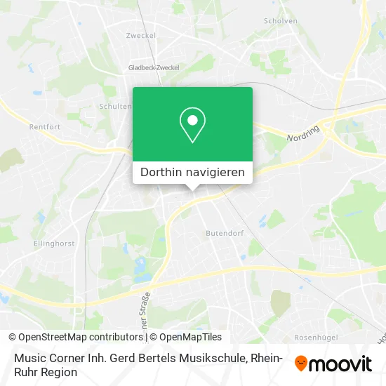 Music Corner Inh. Gerd Bertels Musikschule Karte