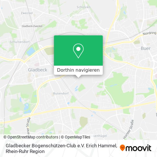 Gladbecker Bogenschützen-Club e.V. Erich Hammel Karte