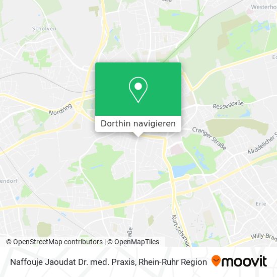 Naffouje Jaoudat Dr. med. Praxis Karte