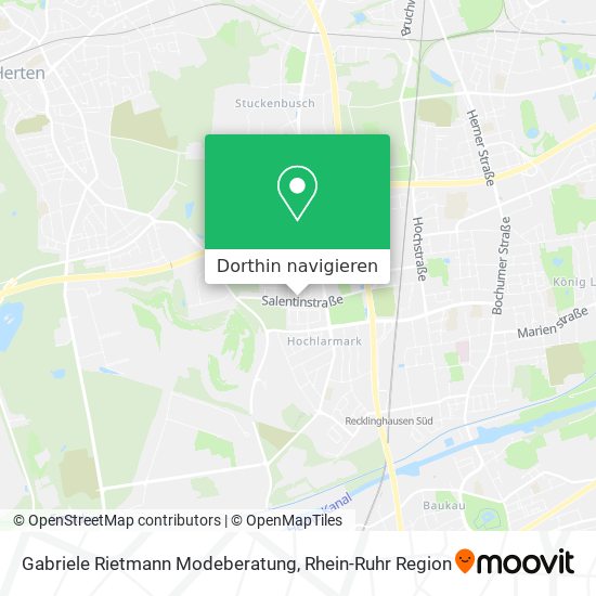 Gabriele Rietmann Modeberatung Karte