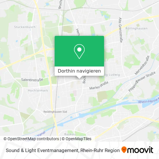 Sound & Light Eventmanagement Karte