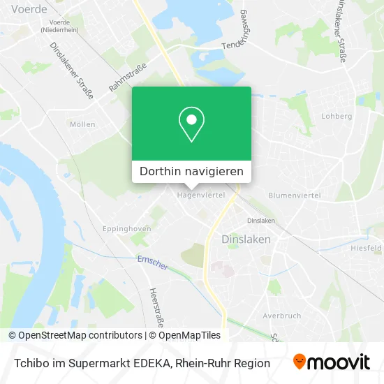 Tchibo im Supermarkt EDEKA Karte