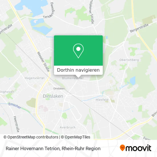 Rainer Hovemann Tetrion Karte