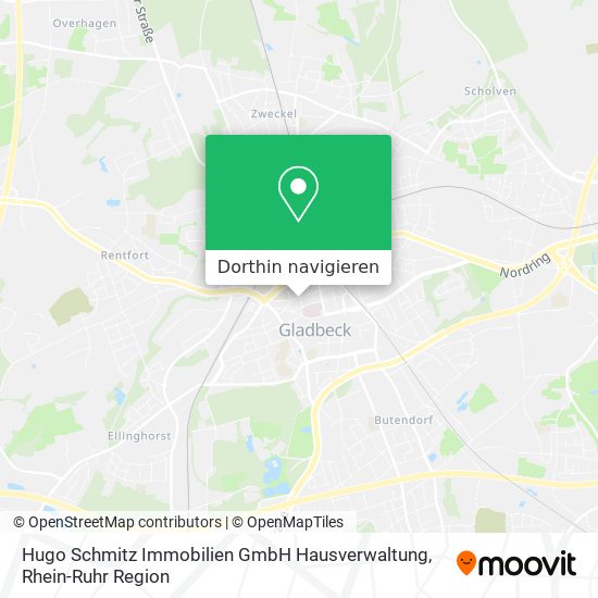 Hugo Schmitz Immobilien GmbH Hausverwaltung Karte