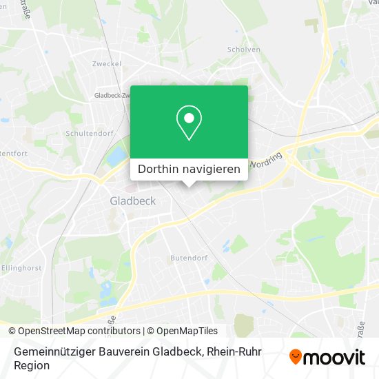 Gemeinnütziger Bauverein Gladbeck Karte
