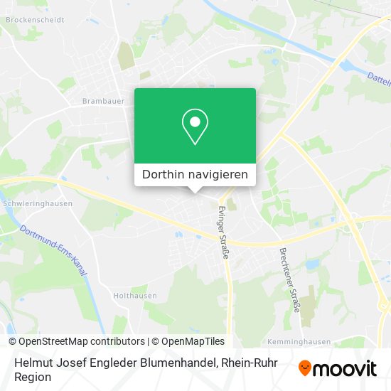 Helmut Josef Engleder Blumenhandel Karte