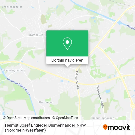 Helmut Josef Engleder Blumenhandel Karte