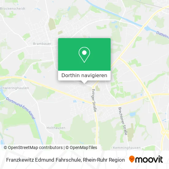 Franzkewitz Edmund Fahrschule Karte