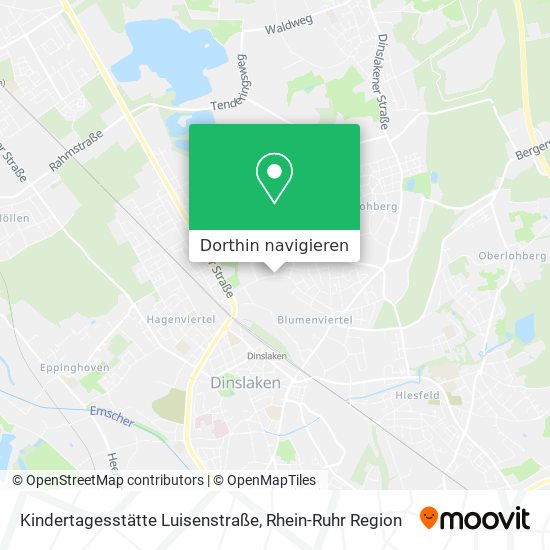 Kindertagesstätte Luisenstraße Karte